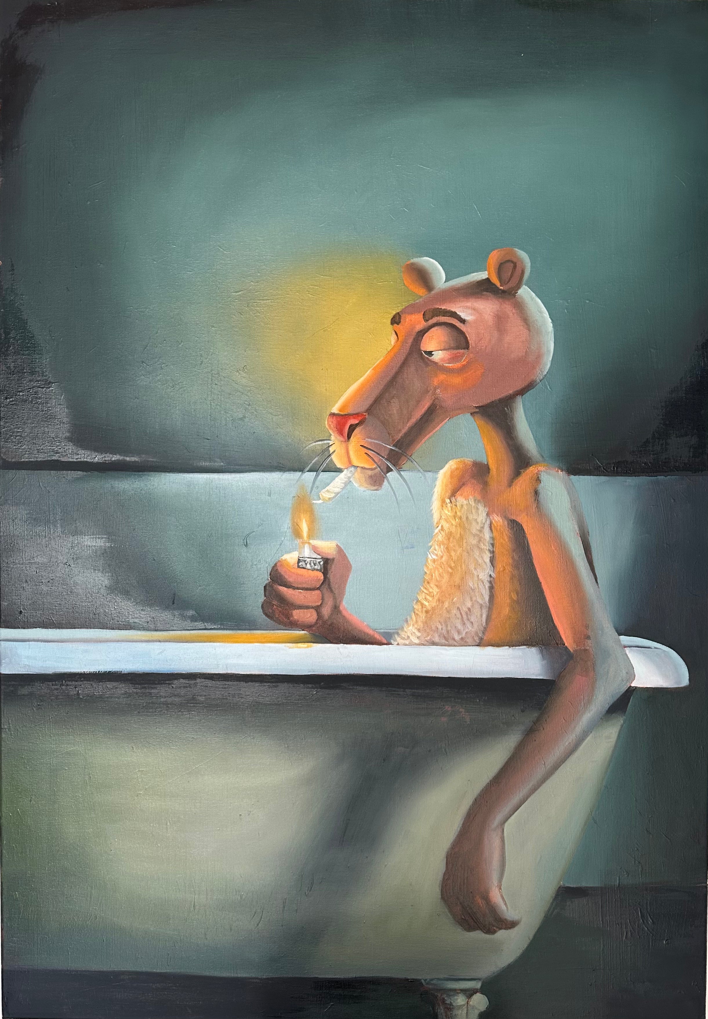 Another Night Like This 70x100 Cm Oil on canvas