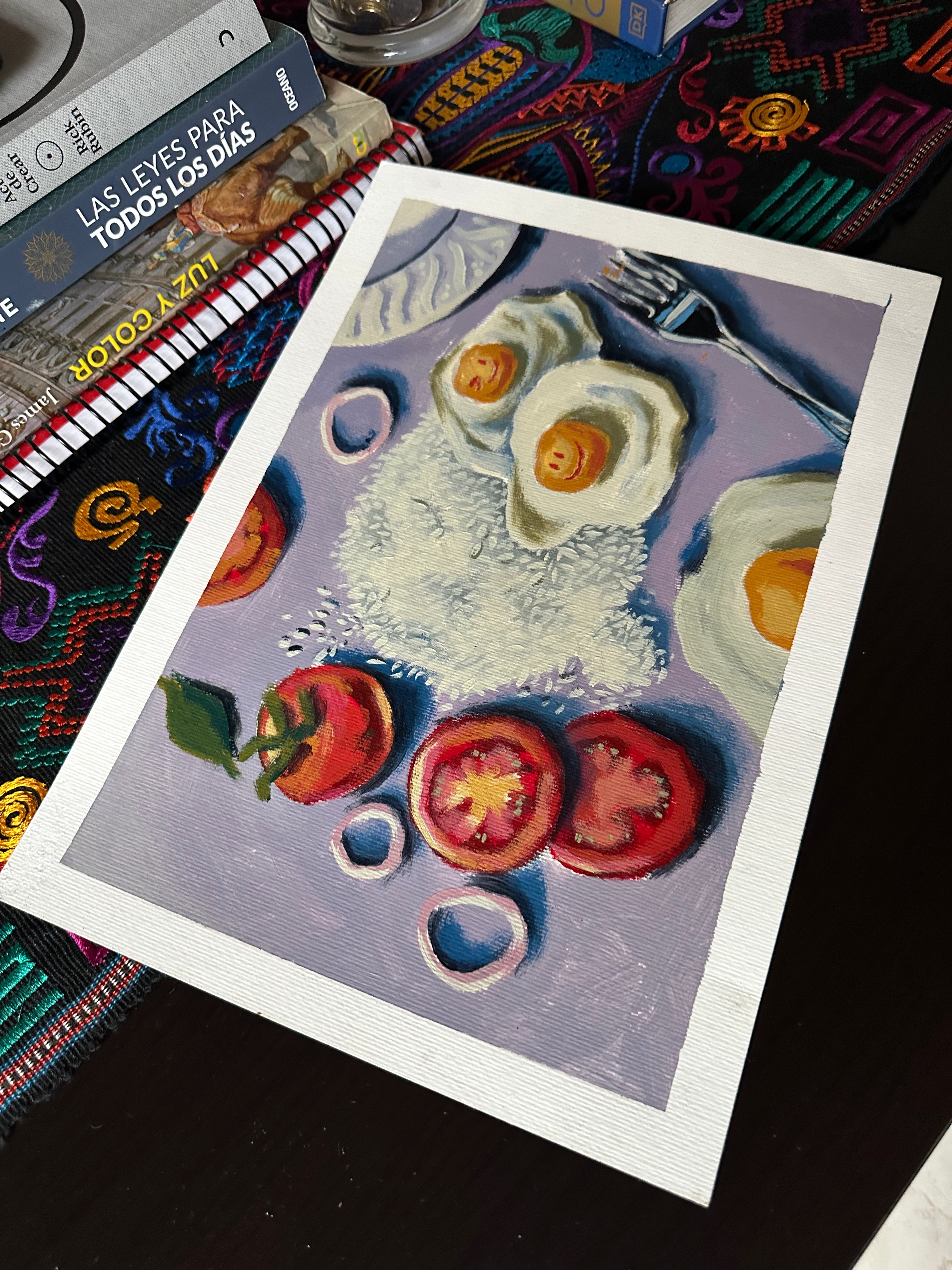 Sunny side of things Quiet Visit Fine art printing 21.6 x 33 cm