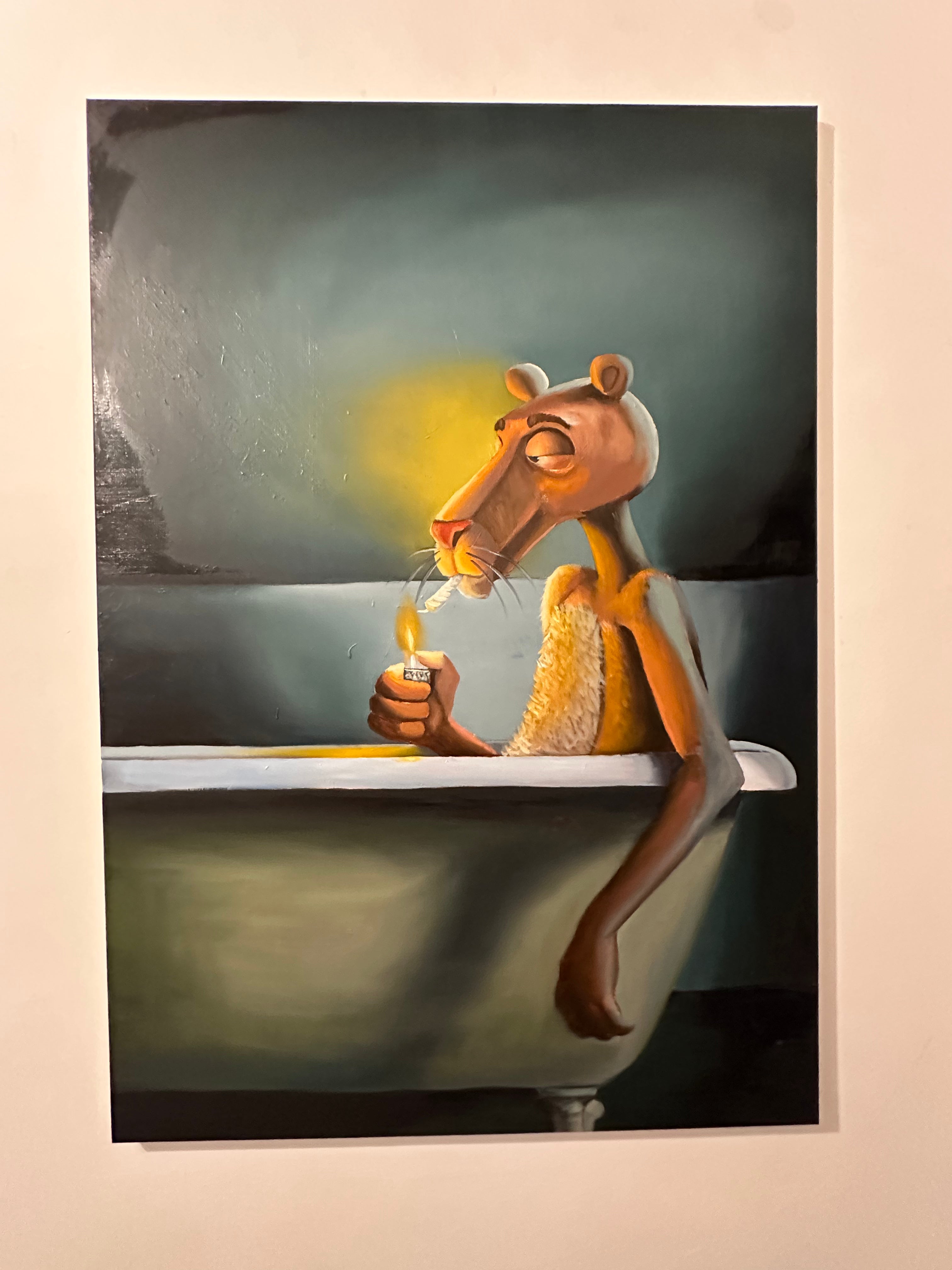 Another Night Like This 70x100 Cm Oil on canvas